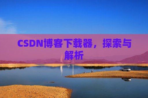 CSDN博客下载器，探索与解析