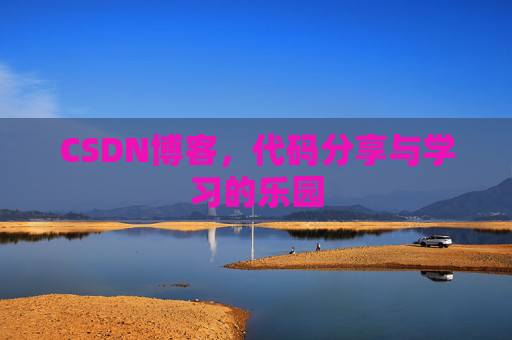 CSDN博客，代码分享与学习的乐园