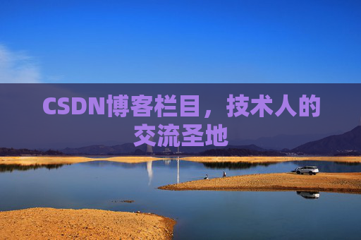 CSDN博客栏目，技术人的交流圣地